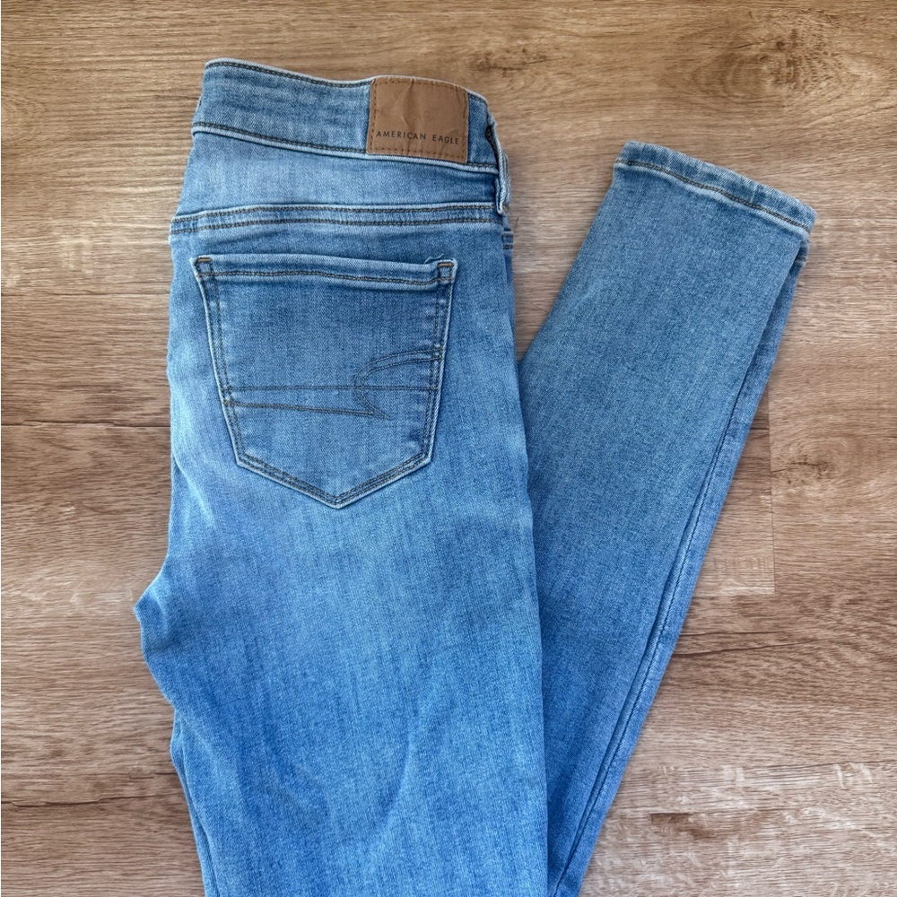 American Eagle Light Blue Denim Jeans